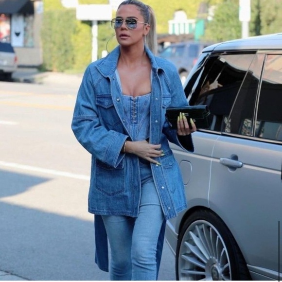 L'Academie The Camillei Jacket in Indigo Blue - Picture 2 of 11